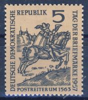 DDR 1957 Mi-Nr. 600 ** Tag der Briefmarke
