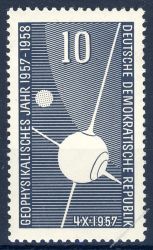DDR 1957 Mi-Nr. 603 ** Internationales Geophysikalisches Jahr