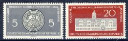 DDR 1958 Mi-Nr. 647-648 ** 400 Jahre Friedrich-Schiller-Universitt Jena