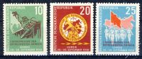 DDR 1958 Mi-Nr. 657-659 ** Sommerspartakiade der befreundeten Armeen