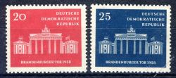 DDR 1958 Mi-Nr. 665-666 ** 10 Jahre Magistrat von Gro-Berlin