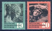 DDR 1958 Mi-Nr. 667-668 ** Zurckgefhrte antike Kunstschtze