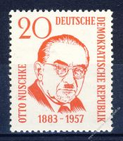 DDR 1958 Mi-Nr. 671 ** 1. Todestag von Otto Nuschke