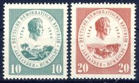 DDR 1959 Mi-Nr. 684-685 ** 100. Todestag von Alexander von Humboldt