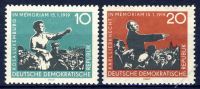 DDR 1959 Mi-Nr. 674-675 ** 40. Todestag von Rosa Luxemburg und Karl Liebknecht