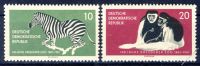 DDR 1961 Mi-Nr. 825-826 ** 100 Jahre Dresdner Zoo