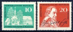 DDR 1962 Mi-Nr. 889-890 ** 200. Geburtstag von Johann Gottlieb Fichte