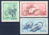 DDR 1963 Mi-Nr. 972-974 ** Weltmeisterschaftslufe im Motocross
