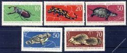 DDR 1963 Mi-Nr. 978-982 ** Geschtzte Tiere