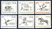 DDR 1964 Mi-Nr. 1033-1038 ** Olympische Sommerspiele