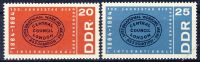 DDR 1964 Mi-Nr. 1054-1055 ** 100. Jahrestag der Ersten Internationalen Arbeiterassoziation
