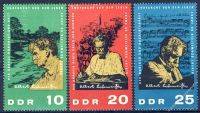 DDR 1965 Mi-Nr. 1084-1086 ** 90. Geburtstag von Albert Schweitzer