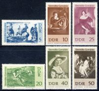 DDR 1967 Mi-Nr. 1286-1291 ** Vermisste Gemlde