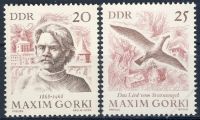 DDR 1968 Mi-Nr. 1351-1352 ** 100. Geburtstag von Maksim Gorkij