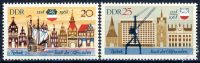 DDR 1968 Mi-Nr. 1384-1385 ** 750 Jahre Rostock