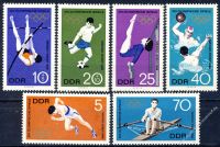 DDR 1968 Mi-Nr. 1404-1409 ** Olympische Sommerspiele