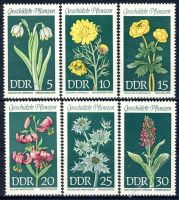 DDR 1969 Mi-Nr. 1456-1461 ** Geschtzte heimische Pflanzen