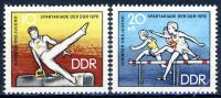 DDR 1970 Mi-Nr. 1594-1595 ** Kinder- und Jugendspartakiade