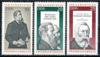 DDR 1970 Mi-Nr. 1622-1624 ** 150. Geburtstag von Friedrich Engels