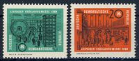 DDR 1964 Mi-Nr. 1012-1013 ** Leipziger Frhjahrsmesse
