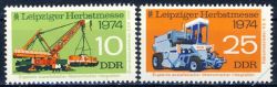 DDR 1974 Mi-Nr. 1973-1974 ** Leipziger Herbstmesse