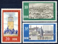 DDR 1975 Mi-Nr. 2086-2088 ** 1000 Jahre Weimar