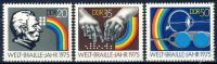 DDR 1975 Mi-Nr. 2090-2092 ** Welt-Braille-Jahr