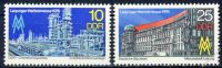 DDR 1976 Mi-Nr. 2161-2162 ** Leipziger Herbstmesse