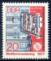 DDR 1977 Mi-Nr. 2223 ** Weltfernmeldetag