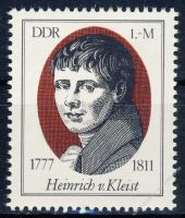 DDR 1977 Mi-Nr. 2267 ** 200. Geburtstag von Heinrich von Kleist