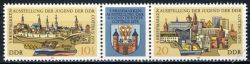 DDR 1978 Mi-Nr. 2343-2344 (ZD) ** Briefmarkenausstellung der Jugend