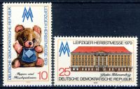 DDR 1979 Mi-Nr. 2452-2453 ** Leipziger Herbstmesse