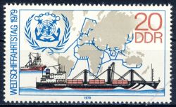 DDR 1979 Mi-Nr. 2405 ** Weltschifffahrtstag