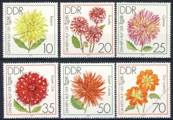DDR 1979 Mi-Nr. 2435-2440 ** Internationale Gartenbauausstellung