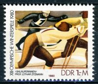 DDR 1980 Mi-Nr. 2482 ** Olympische Winterspiele
