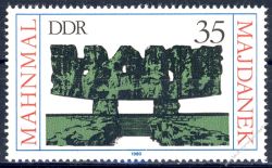 DDR 1980 Mi-Nr. 2538 ** Internationale Mahn- und Gedenksttten