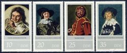 DDR 1980 Mi-Nr. 2543-2546 ** 400. Geburtstag von Frans Hals