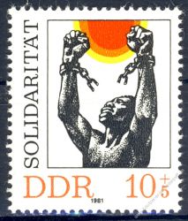 DDR 1981 Mi-Nr. 2648 ** Internationale Solidaritt