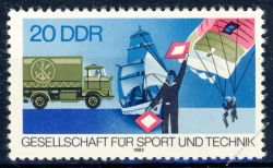 DDR 1982 Mi-Nr. 2715 ** 30 Jahre Gesellschaft fr Sport und Technik
