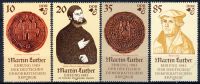 DDR 1982 Mi-Nr. 2754-2757 ** 500. Geburtstag von Martin Luther