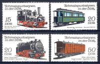 DDR 1983 Mi-Nr. 2792-2795 ** Schmalspurbahnen