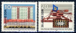 DDR 1984 Mi-Nr. 2888-2889 ** 35 Jahre Deutsche Demokratische Republik