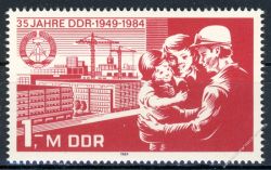 DDR 1984 Mi-Nr. 2896 ** 35 Jahre Deutsche Demokratische Republik