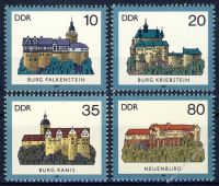 DDR 1984 Mi-Nr. 2910-2913 ** Burgen
