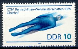 DDR 1985 Mi-Nr. 2923 ** Rennrodel-Weltmeisterschaften