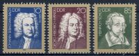 DDR 1985 Mi-Nr. 2931-2933 ** 300. Geburtstag von Bach, Hndel; 400. Geburtstag von Schtz