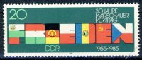DDR 1985 Mi-Nr. 2946 ** 30 Jahre Warschauer Vertrag