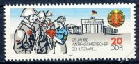 DDR 1986 Mi-Nr. 3037 ** 25 Jahre Berliner Mauer
