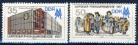 DDR 1987 Mi-Nr. 3080-3081 ** Leipziger Frhjahrsmesse