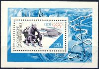 DDR 1988 Mi-Nr. 3144 (Block 90) ** Olympische Winterspiele